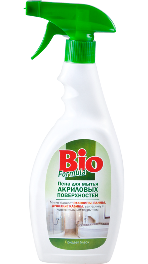 Піна для миття акрилових поверхонь BIO Formula 500 мл