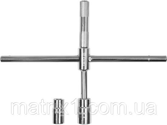 Купить Ключ для колес крестовый раскладной YATO с головками М17, М19 ...