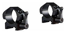 Швидкознімні кільця Hawke Precision Steel (25.4 мм) Low на Weaver/Picatinny