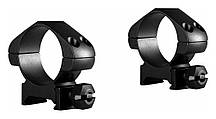 Кільця Hawke Precision Steel (30 мм) Medium на Weaver/Picatinny