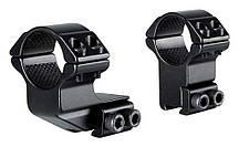 Кільця Hawke Match Mount Long (25.4 мм) High на Ластівчин хвіст