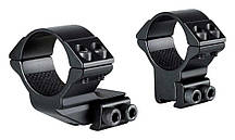 Кільця Hawke Match Mount Short (30 мм) High на Ластівчин хвіст