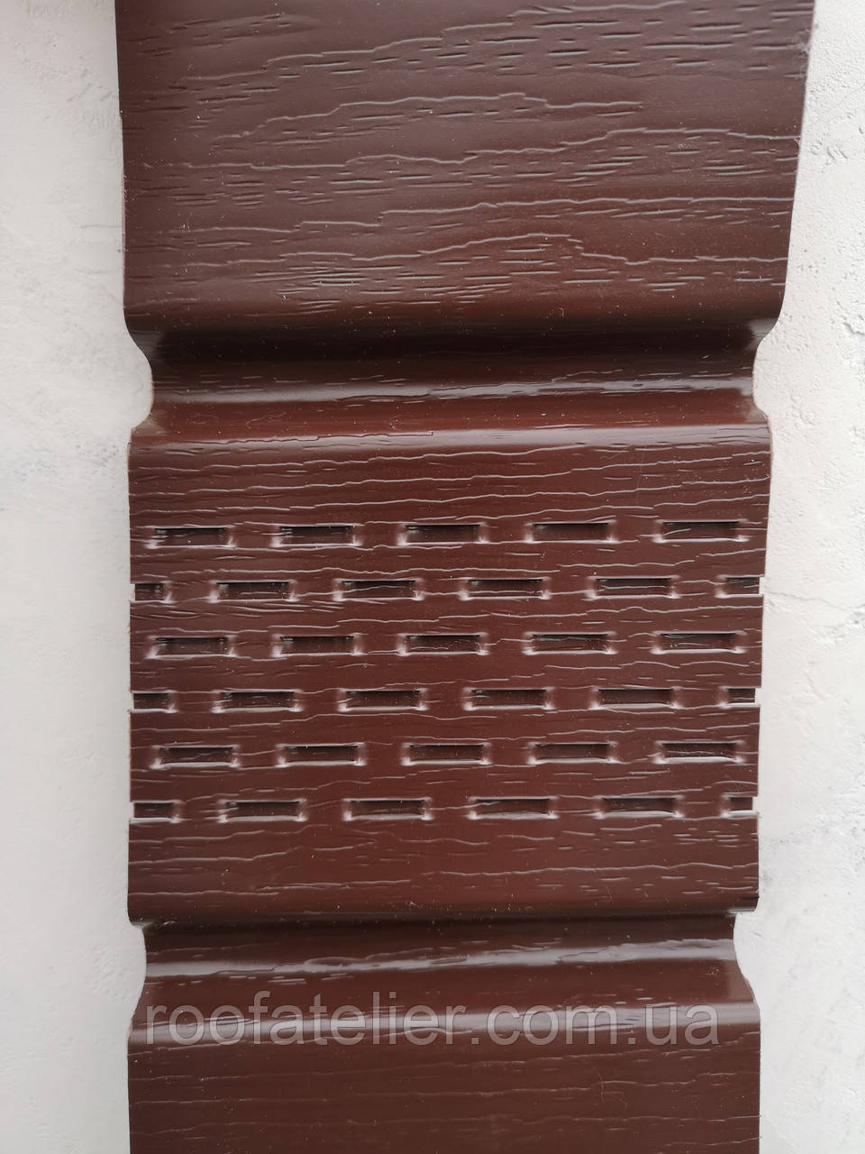 Панель софіт Boryszew / Боришев 3,39м з перфорацією / без перфорації коричневий Польща, фото 1