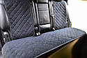 Накидки на сидіння Dacia Logan MCV  з еко-замші, фото 4