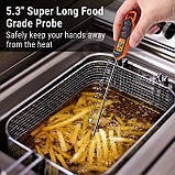 Термометр для м'яса ThermoPro TP01H (від -50 до +300 °C) зі щупом із нержавіючої сталі, фото 3