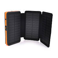 Power bank 20000 mAh Solar, RH-20000N6W, Wireless charger, Type-C/PD/QC3.0, ударозащищеный прорезиненный