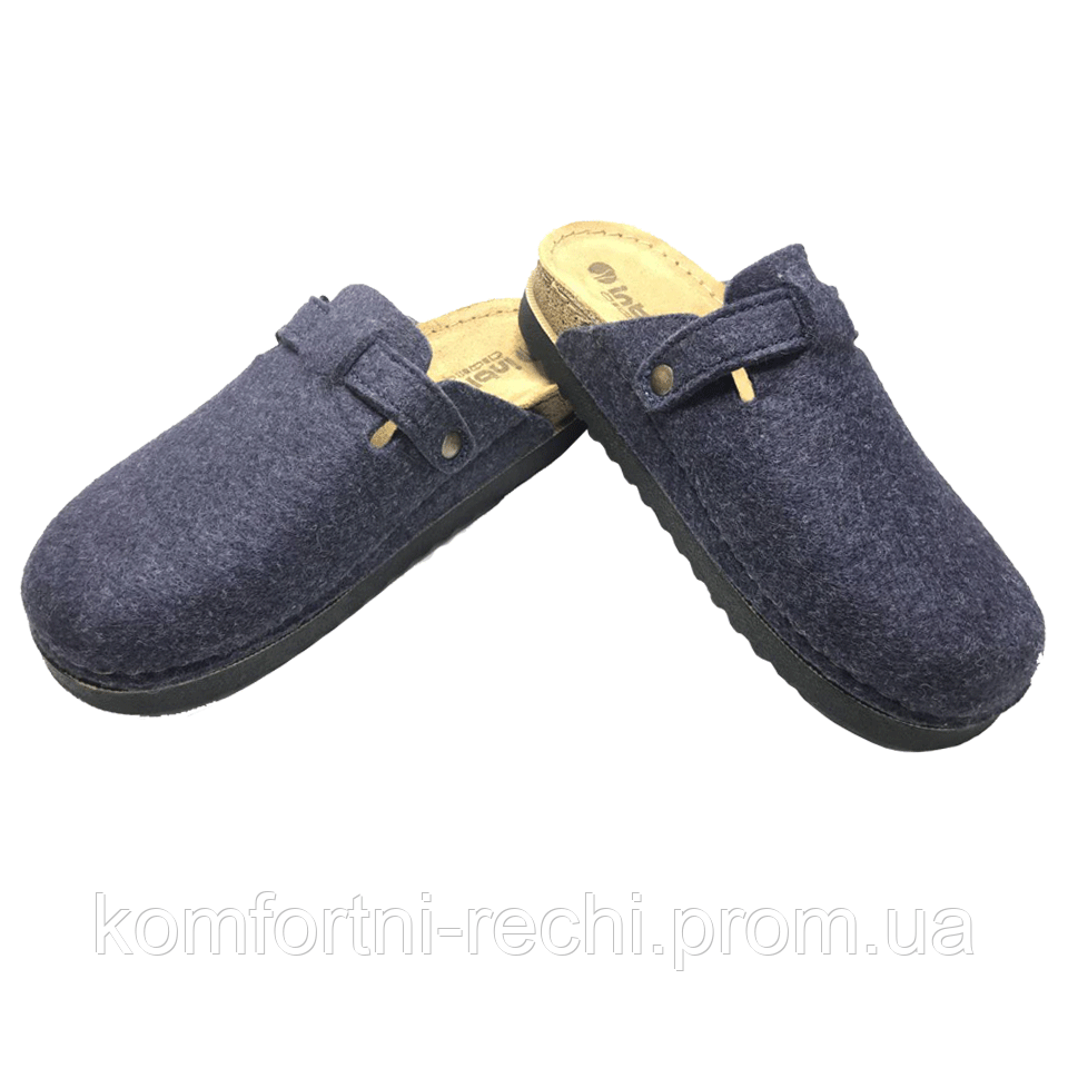 Женские Домашние Тапочки Inblu Войлочные Фетровые с Ортопедической ...