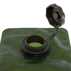 Гідратор Медуза 3 л (оливковий) | питна система для рюкзака, армійська вкладка зі шлангом і клапаном, фото 3