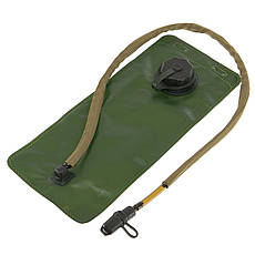 Гідратор Медуза 3 л (оливковий) | питна система для рюкзака, армійська вкладка зі шлангом і клапаном, фото 2