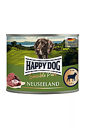 Консерви 200 гр для собак з ягням Хепі Дог Cенс Зеландія (Happy Dog Sensible Pure Lamm Neuseeland)