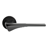 Ручка міжкімнатна LINDE OLA A-2022 SC чорний, фото 3