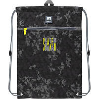 Сумка для взуття з кишенею Kite Education Skateboard K22-601M-6, 61804