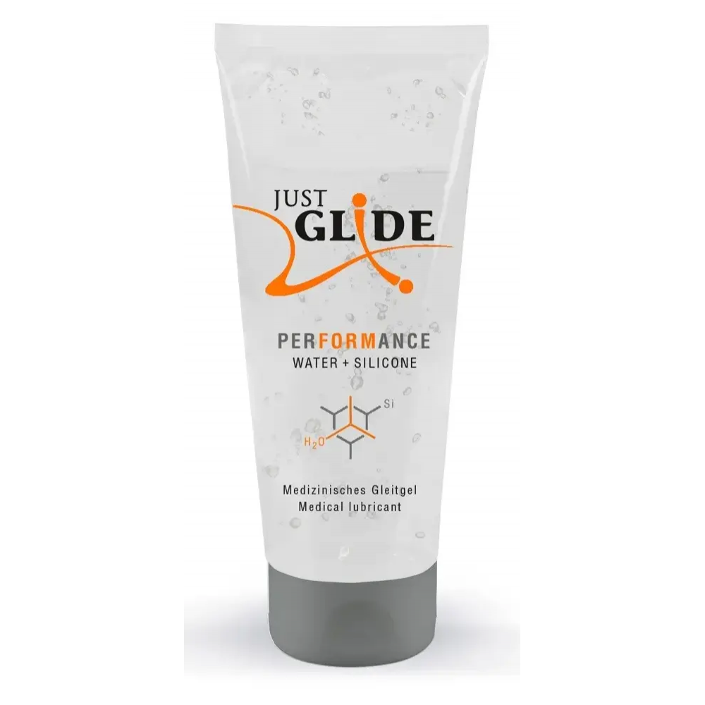 Гібридний гель-лубрикант Just Glide Performance, 200 ml
