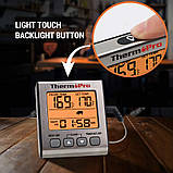 Термометр для м'яса ThermoPro TP-16S (-10..+300 °C) з таймером, магнітом і підсвіткою, фото 3