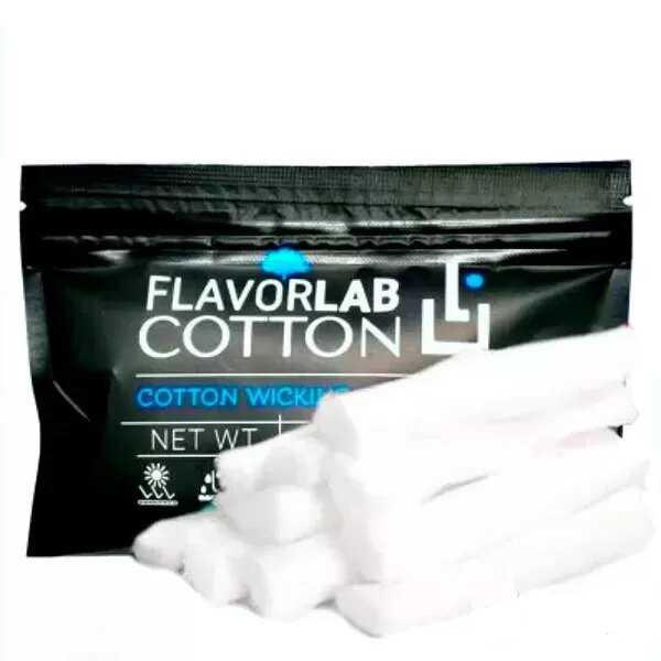Вата Flavorlab Cotton Original (10 смужок) | Бавовна дляа