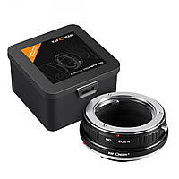 ТОП - Адаптер (перехідник) K&F Concept — Minolta MD — CANON EOS R (для камер Canon з байонетом EOS RF) (MD-EOS R)