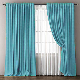 Штори DIAMOND MICROVELUR 07 TURKUAZ