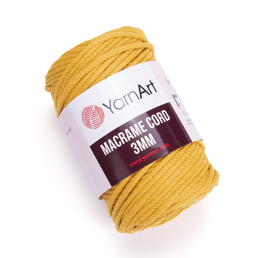 Пряжа Yana  Macrame cord 3mm - 796