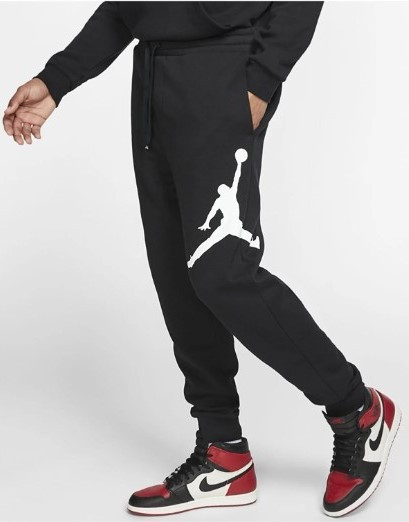 Штани спортивні Jordan Jumpman Logo Men's Fleece Pants (DA6803-010)