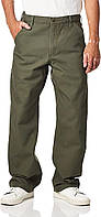Мужские брюки Carhartt свободного кроя из выстиранной ткани Duck Utility Work Pant