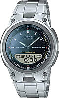 Gray Часы Casio Men's AW80-1AV Forester Ana-Digi Databank с аккумулятором на 10 лет