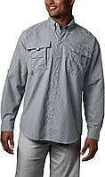 Cool Grey XX-Small Рубашка Columbia Men's Bahama Ii L/S