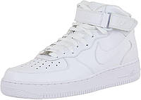 9 White/White Кроссовки Nike Air Force 1 для мальчиков