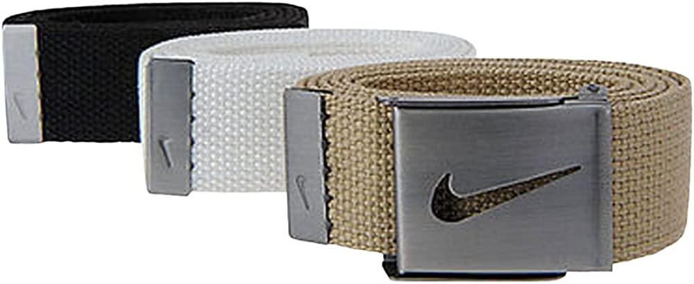 Nike men's 3 pack web belt 2025