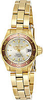 Женские часы Invicta 12527 ''Pro-Diver'' из нержавеющей стали с ионным покрытием из 18-каратного золота и