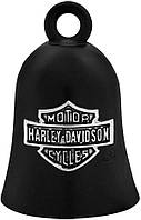 Harley-Davidson Bar Shield Logo Motorcycle Ride Bell, черный HRB059