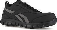 10 Black/Grey Чоловічі кросівки Reebok Sublite Cushion Safety Toe Спортивне робоче взуття Industrial Cons