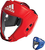 Red Medium adidas Боксерский головной убор Adidas Aiba Approved Boxing Head Guard