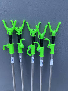 Підставка для вудок із клямкою алюмінієва 1,2 м Rumpol (Польща)