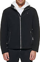 Классическая мужская флисовая куртка Tommy Hilfiger с молнией спереди