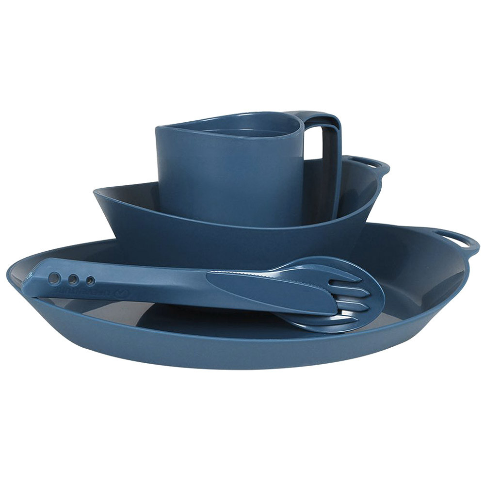 Lifeventure набір Ellipse Camping Tableware Set graphite, фото 1