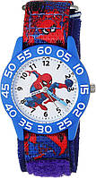 Аналоговые кварцевые часы с нейлоновым ремешком для детей «Человек-паук» Marvel
