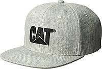 One Size Heather Grey Мужская кепка с плоским козырьком Sheridan Cat