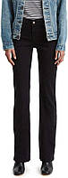 Standard 32 Short Soft Black (Waterless) Женские классические джинсы Levi's Bootcut