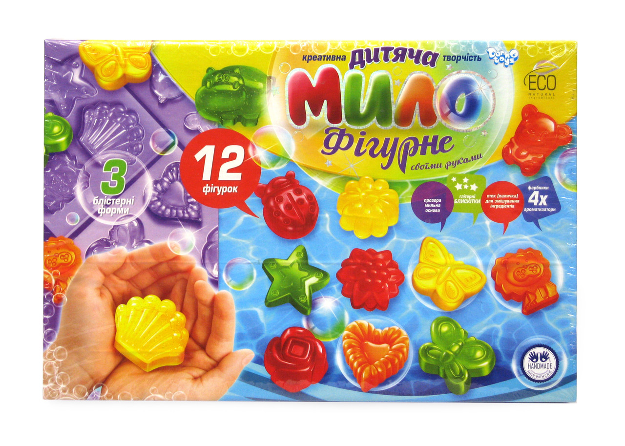 Набор для творчості Danko Toys Дитяче фігурне мило, фото 1