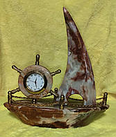 Корабель вітрильник із оніксу від студії LadyStyle.Biz