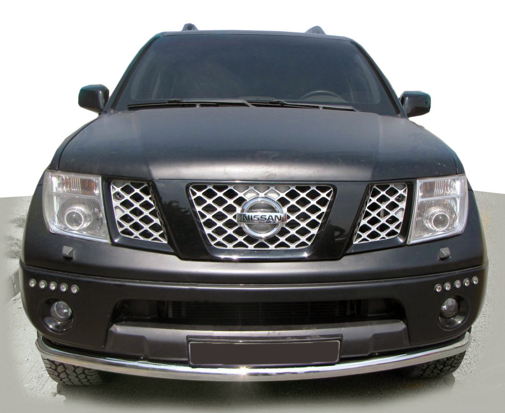 Nissan Pathfinder R51 2005-2014 Рр. Передній Захист ST008-2 (неірж ...