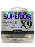 Рыболовный шнур DR.AGON Superior X9 0.14mm 9.1kg 150m, фото 4