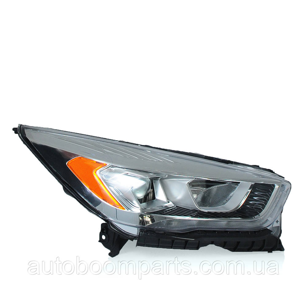 Фара права галоген USA з LED ДХО та лінзою для Ford Escape 17-19 (GJ5Z13008S), фото 1