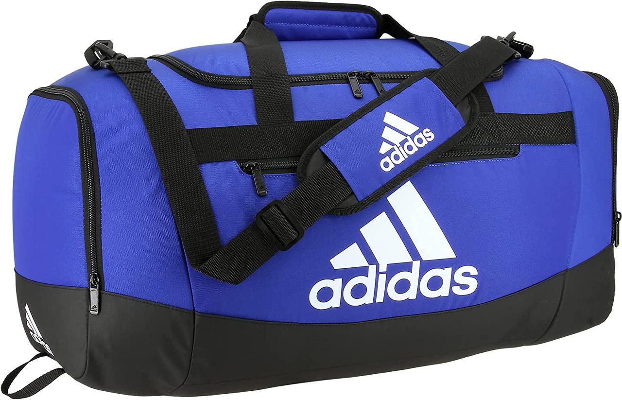 One Size Team Royal Blue Adidas Defender 4 Medium Duffel Bag BIGL.UA 1772239892