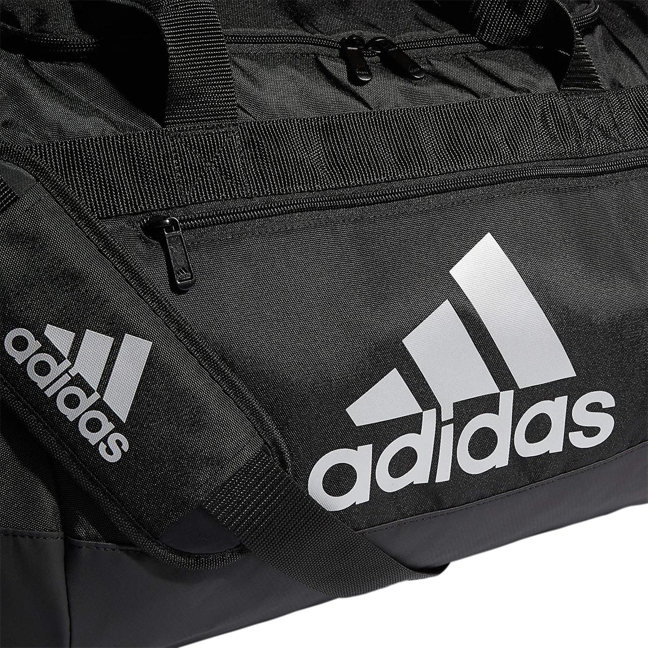 One Size Black Silver Metallic adidas Defender 4 Medium Duffel Bag ID 1772239894 3499 Prom.ua