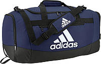 One Size Team Navy Blue Adidas Defender 4 Medium Duffel Bag
