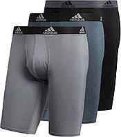 Чоловіча нижня білизна adidas Performance Long Boxer Brief Underwear (упаковка з 3 шт.)