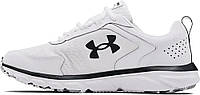 7 X-Wide White(100)/Black Чоловічі кросівки Under Armour Charged Assert 9 Running Shoe
