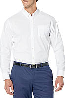 Standard X-Large Paper White - Solid Мужская классическая рубашка Dockers с длинным рукавом Signature Com