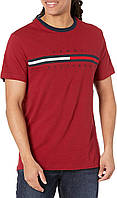 Standard Large Red Carpet Чоловіча фірмова футболка Tommy Hilfiger із короткими рукавами та візерунками